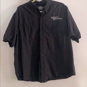 Harley Davidson short sleeve shop shirt